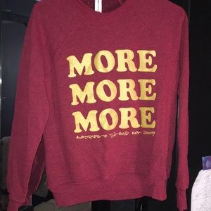 Married To The Mob “MORE” Crew neck